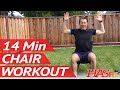 14 Min Chair Workout w/ Coach Kozak - HASfit Chair Exercises for Seniors & Seated Exercise