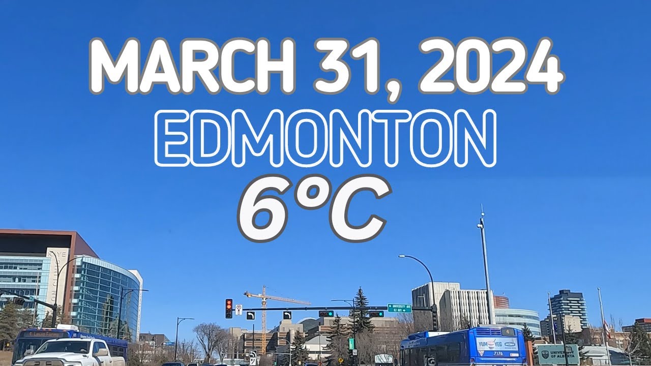 Driving in Edmonton  Alberta Canada | maplesnaps