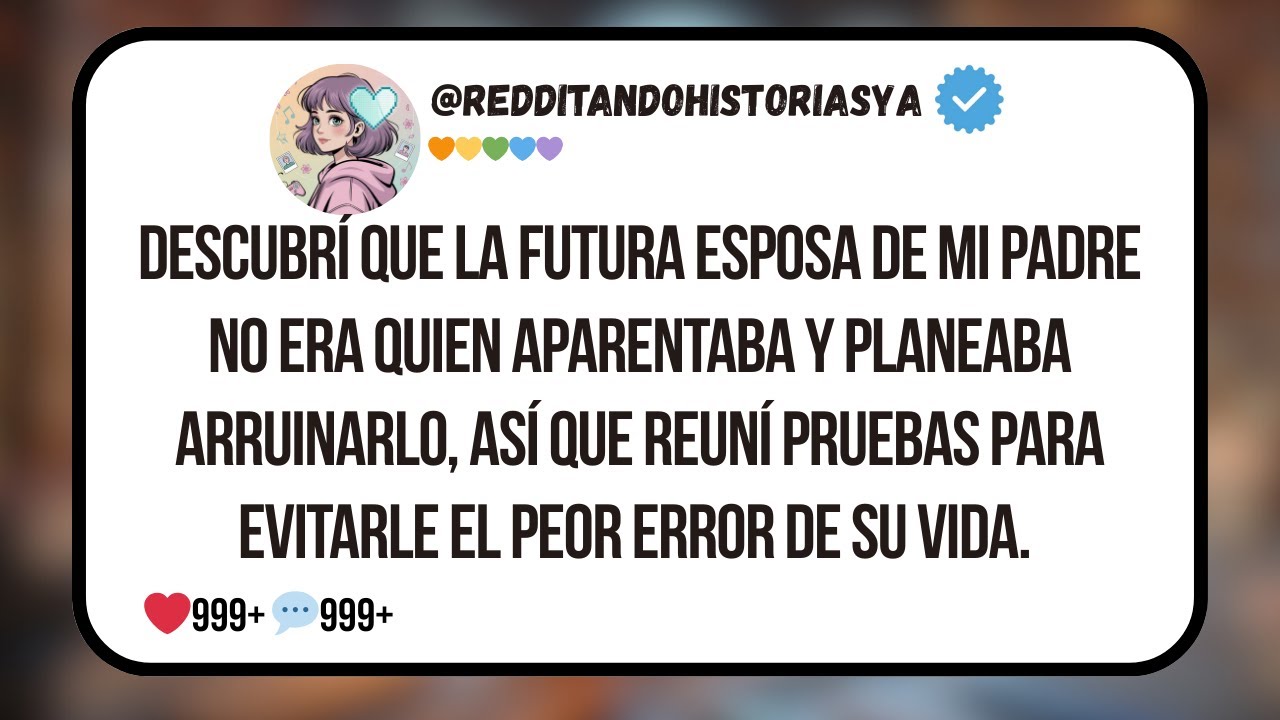 Descubrí que la futura esposa de mi padre no era quien aparentaba y planeaba arruinarlo, así que