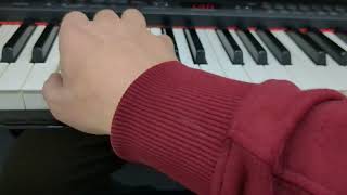 Yamaha Clavinova CLP-440PE digital piano and stool in polished