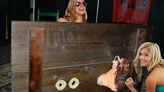 The New Tickle Order Presents: Stacy Keibler Gets Her Feet Drawn On AI Tickle!