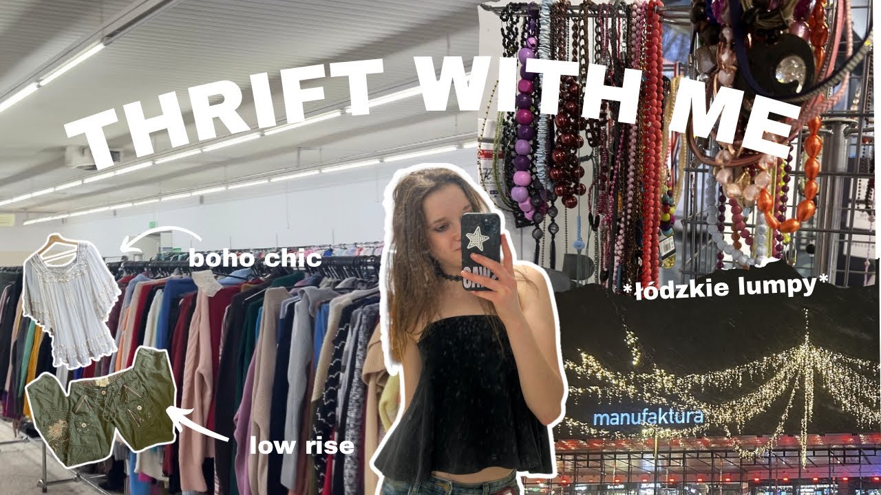 CHODŹCIE ZE MNĄ NA LUMPY *W ŁODZI* haul zakupowy i moje wrażenia