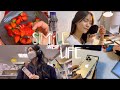 ENG)大学生の平凡な春休みの日常(ft. 念願のiPhone13, 古着haul)🛍🍳