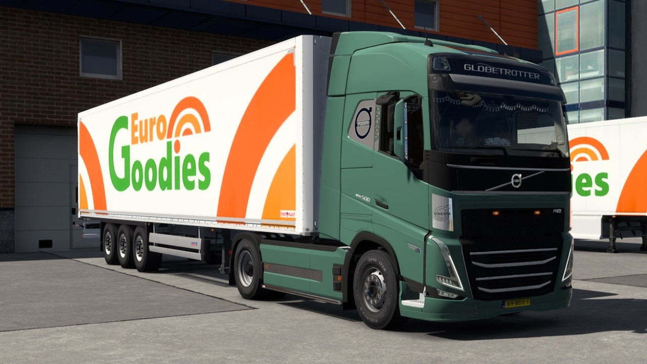 Ets 2 1.58 |Volvo FH5 I Save 500 Truck delivering + wheelcam (NL) (D)