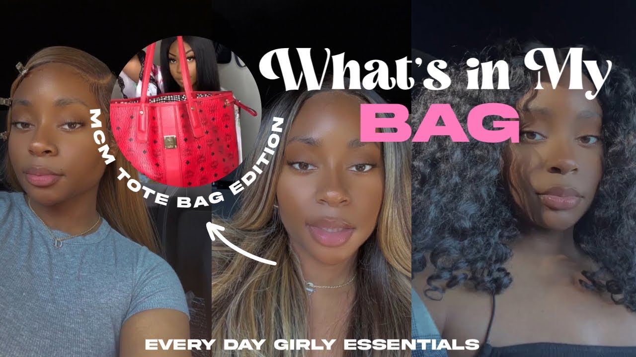 WHAT’S IN MY BAG 2023 | FT. MCM MEDIUM TOTE🎀