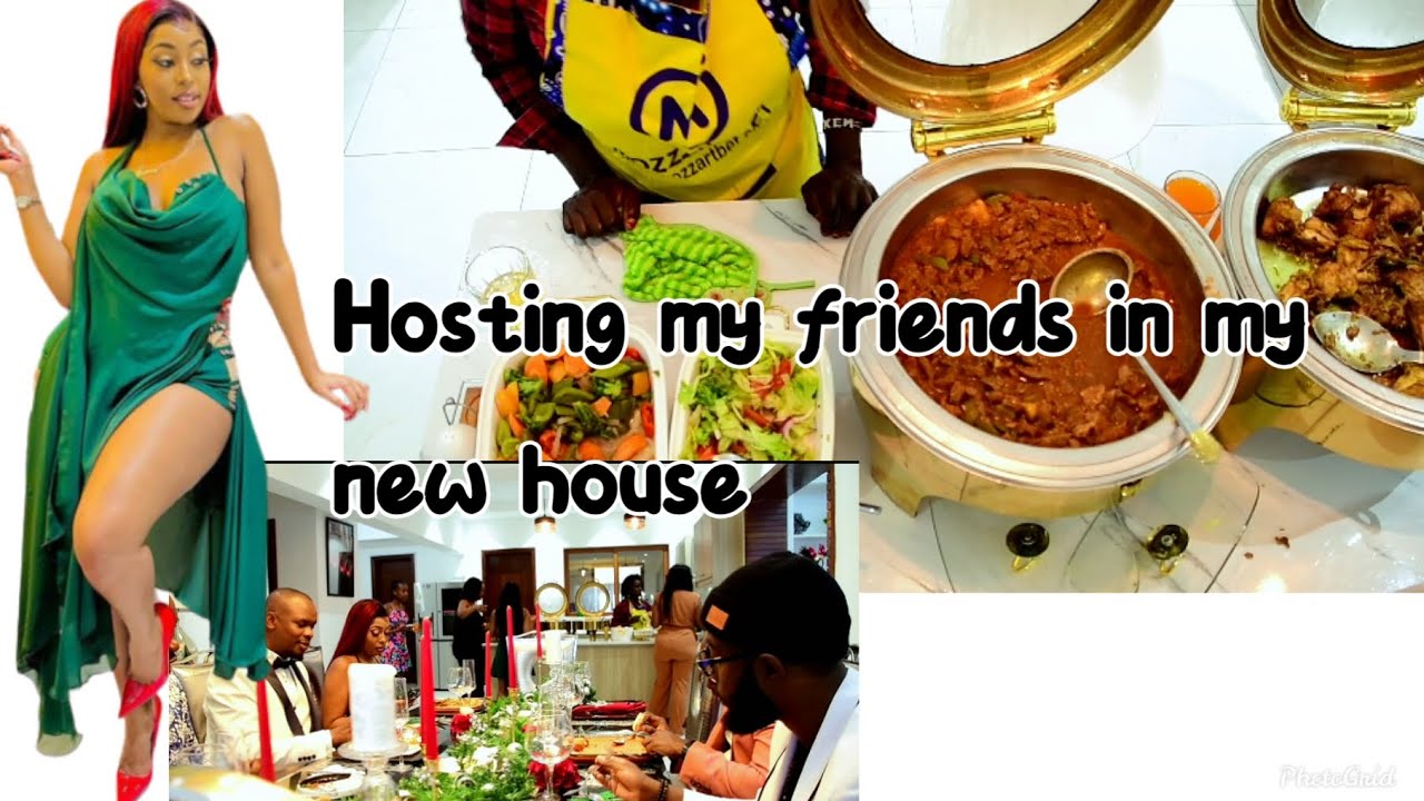 HAVING FRIENDS OVER FOR THE FIRST TIME IN MY NEW HOME || DINNER || FUN