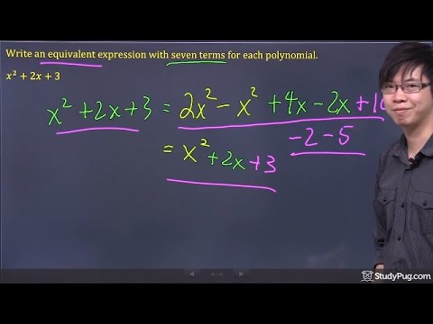 Video: Wat is een equivalent polynoom?