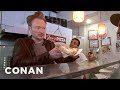 Conan makes nyc pizza  conan on tbs