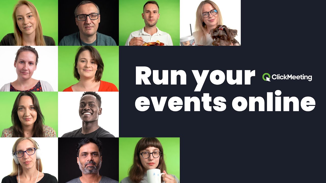 ClickMeeting – Run Your Events Online – No Matter the Scale - YouTube