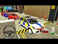 Crime Buster Police Car Driving - Multi Floor Parking Garage - Android Gameplay