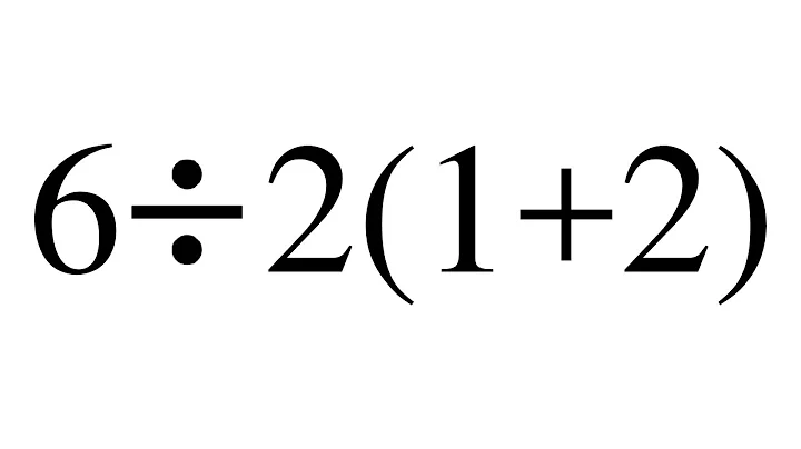 6:2(1+2)= Viral Math Problem Explained By Mathematician