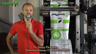 Mr Seryiy Muntyan At Compo Expert Hellas Factory In Patras,Greece