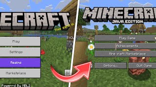 Turn MCPE 1.21 into Java Edition! 🔥