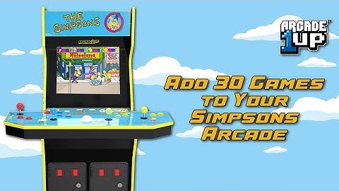 How to Add 30 Games to Your Simpsons Arcade1Up