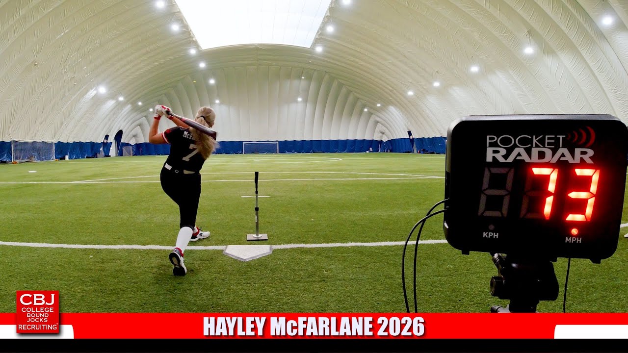 Hayler Pitcher Softball Skills Hayley McFarlane 2026 Pitcher - YouTube