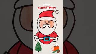 santa claus drawing|christmas 2023 #shorts #drawing