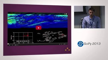LarvaMap - A python powered larval transport modeling system; SciPy 2013 Presentation