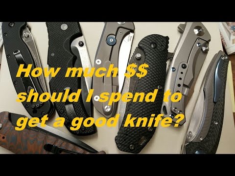 Video: How Much Is A Good Knife