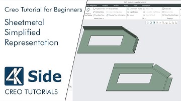 Sheetmetal Simplified Representation | Creo 8.0