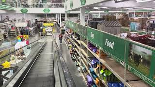 Going Down The Escalator At Menards In Golden Valley MN