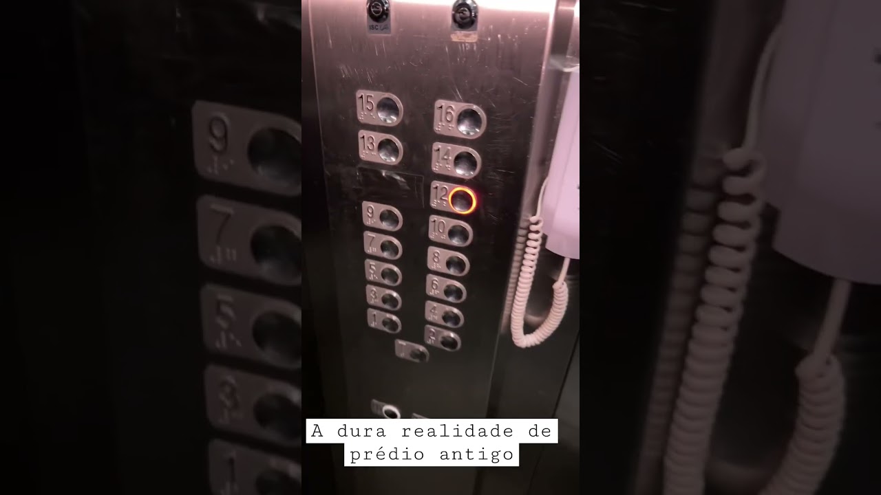 Dura realidade de prédio antigo 