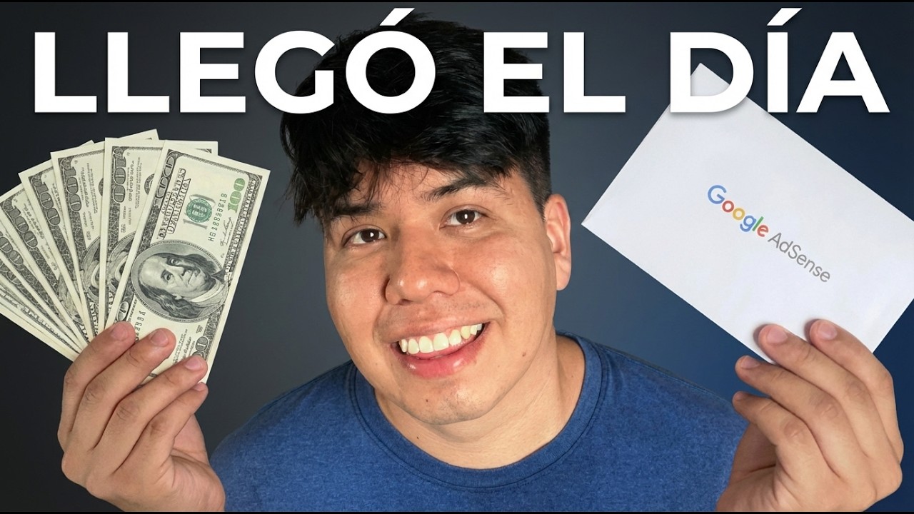 MI PRIMER PAGO DE YOUTUBE ¿Cuánto gané? | Mi experiencia 2025