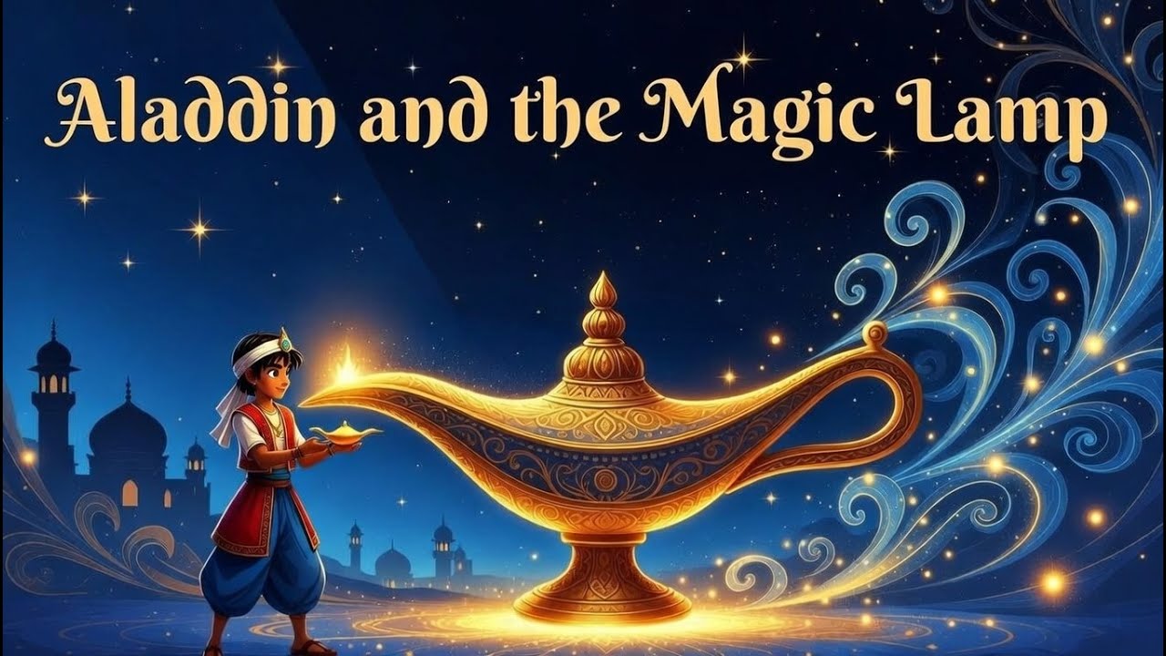 [Bed Time Story] EP 19 : Aladdin and the Magic Lamp