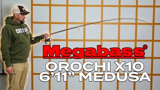 Megabass Orochi X10 Medusa / 6'11" Light / Extra-Fast