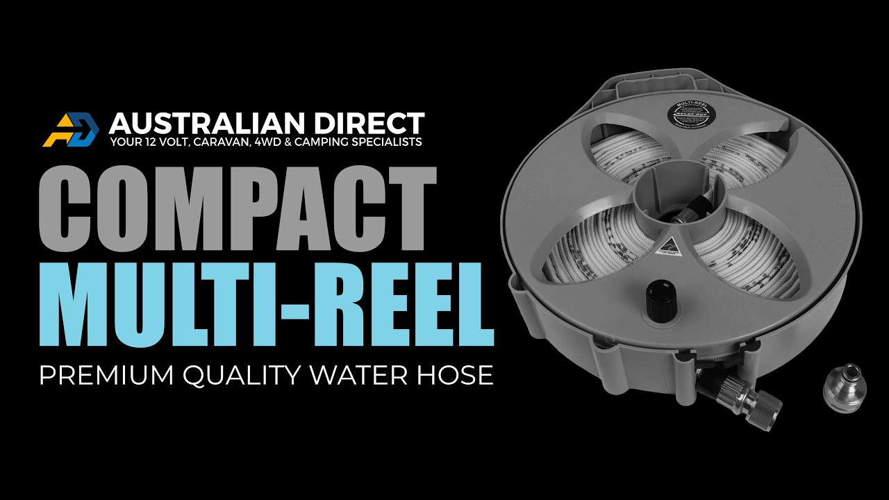 Wind up Multi Reels for water hoses, cable, extension leads and sullage