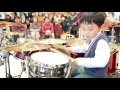 4歳ドラマーライブ「名探偵コナン」