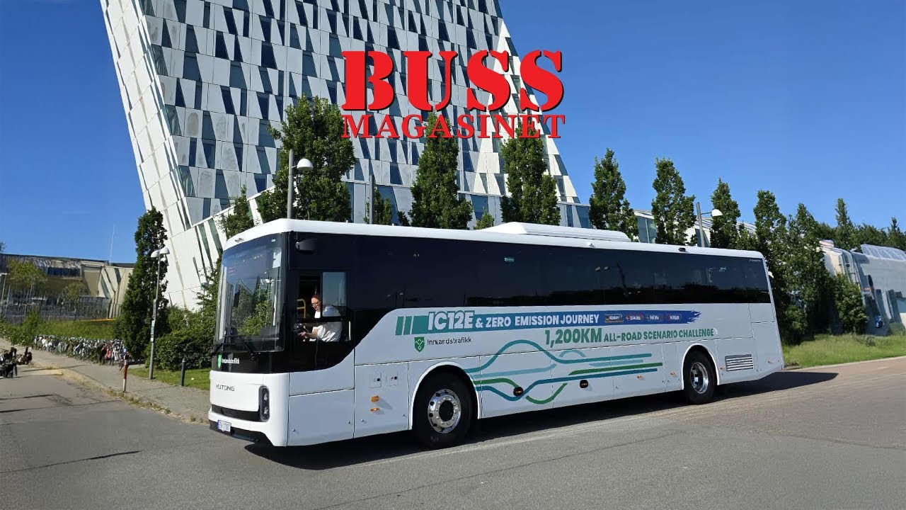 Yutong IC12E | 1,200 km Electric Bus Road Trip Challenge