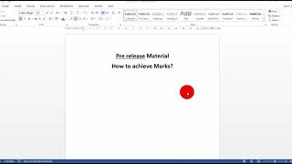 O Level Computer Science Paper 2 PRM TECHNIQUES