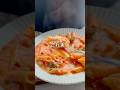 【炊飯器レシピ】面倒な日はぶっ込むだけ!濃厚🦐トマトクリームペンネ