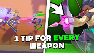 1 TIP For EVERY WEAPON in MOCO
