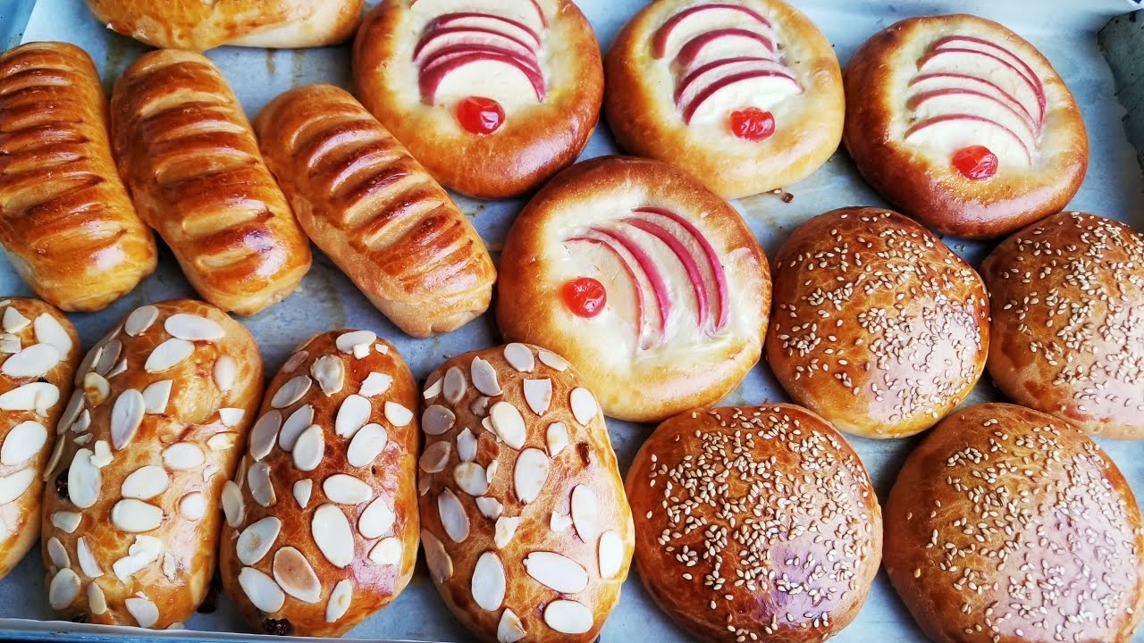 بريوش قطني بكيلو دقيق فقط حضريه ب 4 أشكال و نكهات و بهري ضيوفك😍 les brioches