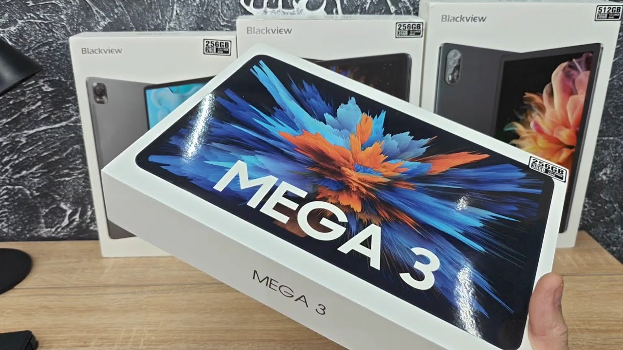 Планшет Blackview Mega 3 12/256GB 4G LTE Gray купить, цена, отзывы