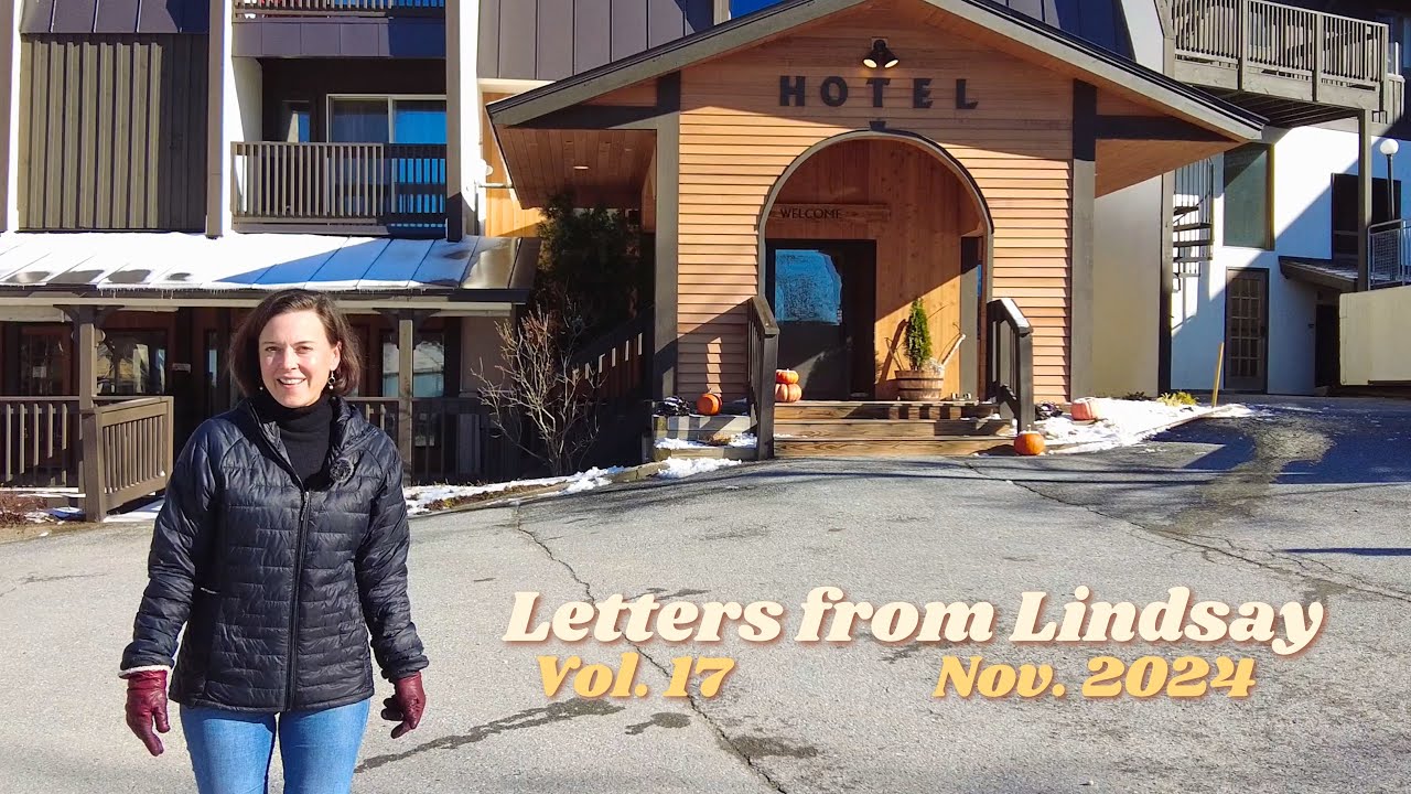 Script Lindsey Letters from Lindsay - November 2024 - YouTube