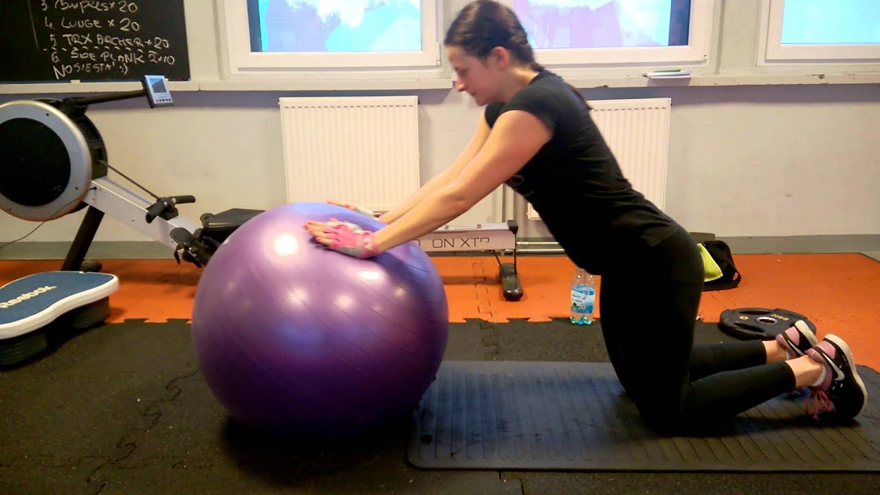 Swiss Ball Rollout YouTube