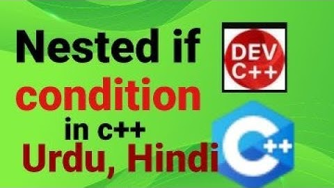 nested if condition in c++ urdu ,hindi ? nested if ki madad say kis tara smallest number find kry ?