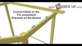 Easily create a feature Wooden Pergola in your garden quick and easy with this DIY Pergola Kit.