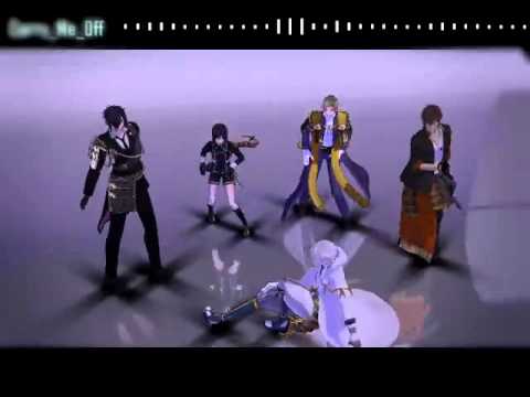 【MMD刀剣乱舞】おだて組で『Carry_Me_Off 』