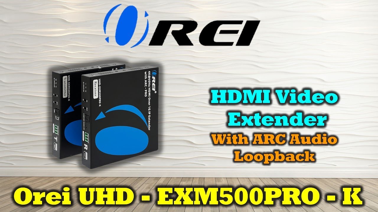 Professional Series  4K HDMI Extender Over IP CAT6 4K@60Hz One to Many Upto 400 Feet over Network