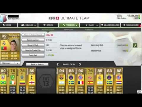 FIFA 13 Ultimate Team Cheat PS3 ONLY