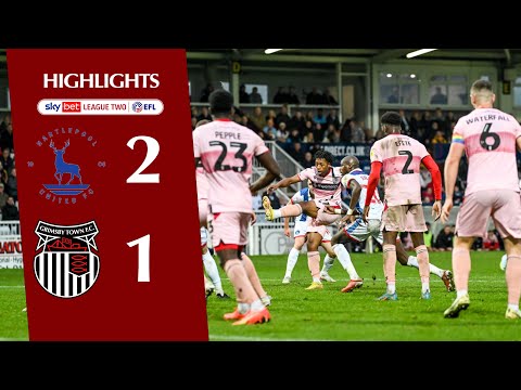 Hartlepool Grimsby Goals And Highlights