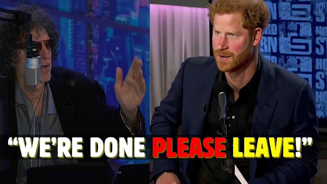 Принц Гарри открыл шоу Говарда Стерна после бурной ссоры с ним