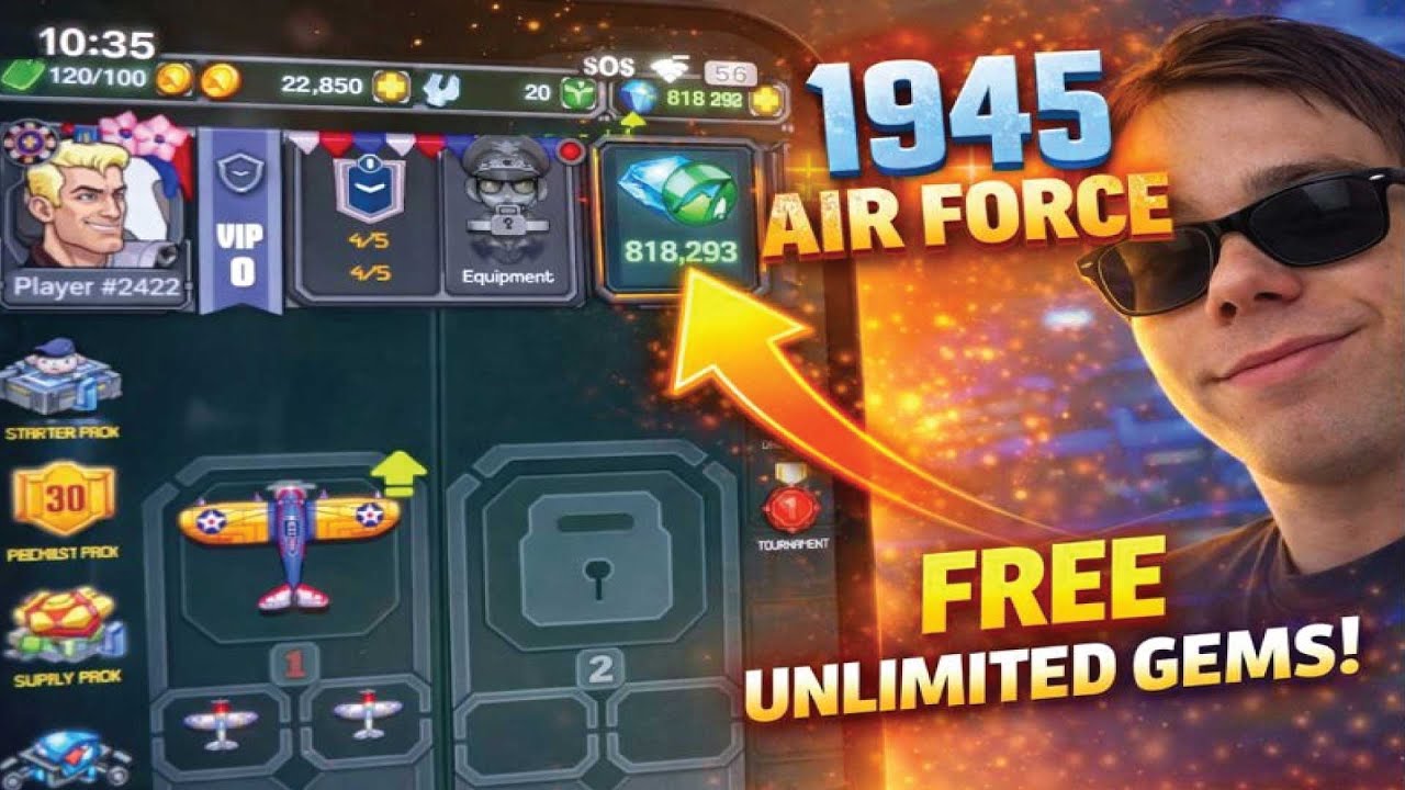 How to Get Unlimited Gems in 1945 Air Force Hack 2026