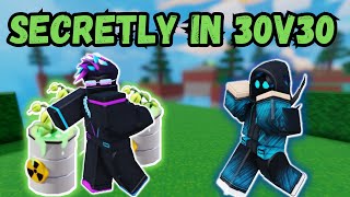 I Found Minibloxia Secretly Playing 30v30! | Roblox Bedwars