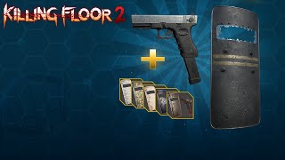 Killing Floor 2: Riot shield   Glock 18C test