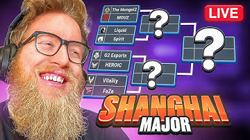 🔴CS2 SHANGHAI MAJOR - QUARTER FINALS WATCH PARTY DAY 1