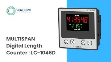 MULTISPAN Digital Length Counter : LC-1046D